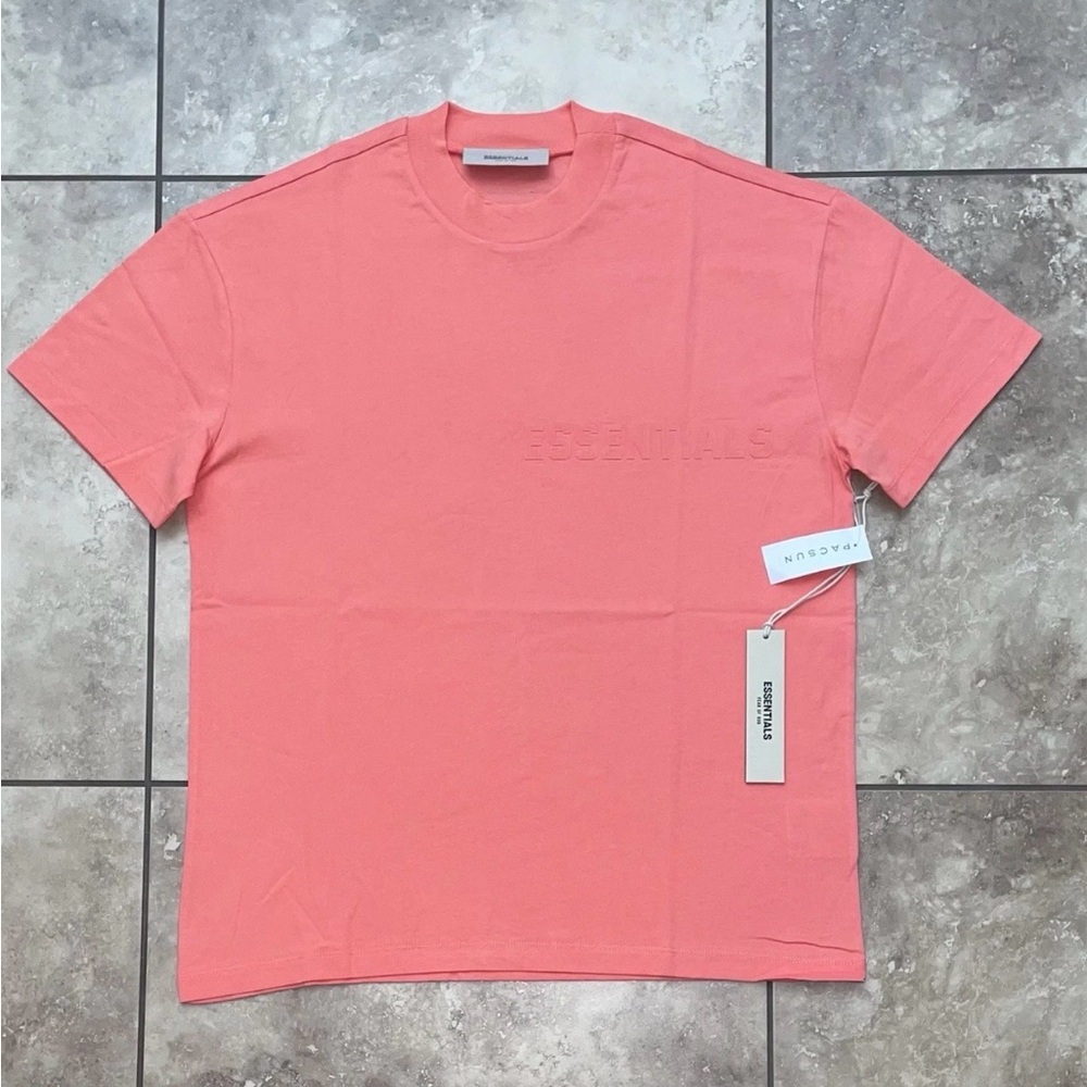 Essentials Fear of God Coral T-shirt NEW